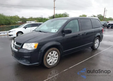 2018 Dodge Grand Caravan Se из США, поврежденный, VIN 2C4RDGBG8JR296472